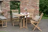 Teakholz Garten-/Klappsessel - bene living - mit Armlehnen Produktbild-Vorschau 5
