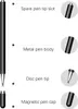 INF Univerzálne pero Stylus pre iPad a Android čierna Náhľad obrázku produktu 3