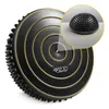A black balance board with concentric circles and a spiky dome inset in a magnified circle. Náhled obrázku produktu