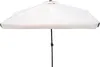 A white rectangular umbrella is shown against a white background. Produktbild-Vorschau