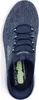 Top-down view of a blue Skechers sneaker. Náhled obrázku produktu