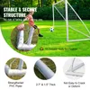 Porta da calcio portatile di SucceBuy, rete da 12 x 6 Anteprima dell’immagine prodotto 5