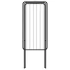 A black laundry rack on a white background. Anteprima dell’immagine prodotto