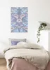 Keilrahmenbild - Mandala Mauve - Größe 60 x 90 cm Produktbild-Vorschau 3
