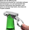 2er Set faltbarer Flaschenöffner aus Edelstahl, rostfrei & Produktbild-Vorschau 6