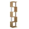 DECORTIE Piri Modernes Bücherregal Display Unit, Eiche- Produktbild-Vorschau 2