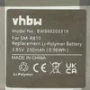 vhbw Akku Ersatz für Samsung EB-BR810ABU, EB-BR170ABY, Produktbild-Vorschau 5