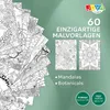 Joya Creative Luxe Malbuch für Erwachsene – 60 botanische Produktbild-Vorschau 3
