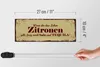Holzschild Spruch 27x10cm Zitronen gibt frag nach Tequila Produktbild-Vorschau 6