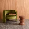 Tavolino, lato divano, comodino metallo, Terracotta Anteprima dell’immagine prodotto 5