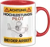 Pilot Tasse Geschenk Lustiger Spruch Geschenkidee für Pilot Produktbild-Vorschau 1