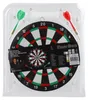 Cible de fléchettes de 24 cm + 2 fléchettes de rechange, Voir les images du produit 4