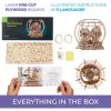 Ugears 3D Drewniane Puzzle Mechaniczne Mechaniczne Akwarium Podgląd zdjęcia produktu 11