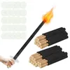 Jopassy 25 torches Temps de combustion 45 min. Torches de Voir les images du produit 2