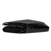 A folded black tarp is shown against a white background. Produktbild-Vorschau