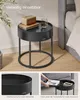 VASAGLE Couchtisch rund, 2er Set, Beistelltisch, Satztisch, Produktbild-Vorschau 4