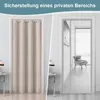 Türvorhang Blickdicht Kälteschutz Verdunkelung Vorhang mit Produktbild-Vorschau 5