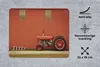 MuchoWow® Mauspad Mousepad Traktor - Scheune - Rot - Produktbild-Vorschau 2