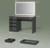 Schminktisch Livinity Imola Anthrazit 120 cm mit Produktbild-Vorschau 3