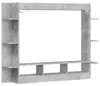 vidaXL TV skříňka betonová šedá 152x22x113 cm odvozený Náhled obrázku produktu 6