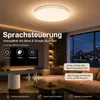 48W LED RGB Deckenleuchte Smart, Deckenlampe Dimmbar Produktbild-Vorschau 4