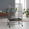 Melko ptačí voliéra perches ptačí dům papoušek pet klec Náhled obrázku produktu 1