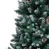 vidaXL Künstlicher Weihnachtsbaum mit Zapfen und Schnee 210 Produktbild-Vorschau 3