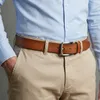 Gürtel Herren 4 cm breit aus Echtleder – Ledergürtel für Produktbild-Vorschau 12