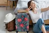 MuchoWow® Koffer Handgepäck Trolley Rollkoffer Kleine Produktbild-Vorschau 2