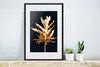 MuchoWow® MuchoWow® Gerahmtes Poster Schwarz und Gold - Produktbild-Vorschau 4