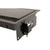 Bachmann 911.002 Einbaurahmen schwarz RAL9017 kurz Produktbild-Vorschau 2