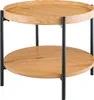 CLP Couchtisch Corbitan rund aus Holz 2 Ebenen Produktbild-Vorschau 4