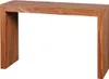A wooden console table against a white background. Anteprima dell’immagine prodotto