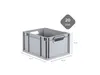 SparSet 10x Eurobox NextGen Grip | HxBxT 22x30x40cm | 20 Produktbild-Vorschau 4