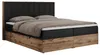 MKS MEBLE Boxspringbett 200x200 mit Bettkasten Eiche, Produktbild-Vorschau 4