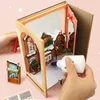 OKWISH 3D Puzzle, DIY Book Nook Kit, Puppenhäuser Miniatur Produktbild-Vorschau 6