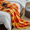 Lumaland Kuscheldecke für Kinder - 75 x 100 cm - Orange TV Produktbild-Vorschau 3