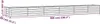 vidaXL Hochbeet Rostig 600x80x45 cm Cortenstahl Produktbild-Vorschau 6