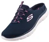 Skechers Summits Swift Step Damen Sabot Blau Náhľad obrázku produktu 1