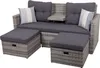 Garden Pleasure Loungesofa Valetta, hellgrau Kunststoff, Produktbild-Vorschau 5