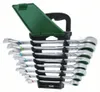 Handwerkzeuge Schraubenschlüssel mit Ratsche Set 8-tlg. Produktbild-Vorschau 2