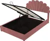 okwish Letto per bambina Boxspring imbottito 140 x 200 cm Anteprima dell’immagine prodotto 11