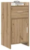 Buffet vidaXL en chêne Artisan 40 x 36 x 80 cm, aggloméré Voir les images du produit 3