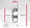 LED stropní bodovky otočné zapuštěné reflektory ultraploché Náhled obrázku produktu 13