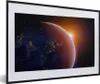 MuchoWow® Gerahmtes Poster Sonnenaufgang über der Erde Produktbild-Vorschau 1