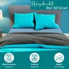Moderní plyšové ložní prádlo na zip - hladké, oboustranné a Náhled obrázku produktu 6
