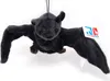 A plush toy bat hanging against a white background. Produktbild-Vorschau