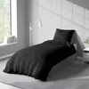 Biber Bettwäsche 155x220 cm 100% Baumwolle Feinbiber Uni Produktbild-Vorschau 3