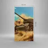 Bild auf Leinwand - Leinwandbild - Panzer Poligon Feld - Produktbild-Vorschau 3
