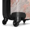 NoBoringSuitcases.com® Großer Koffer - Marmor - Grau - Rosa Produktbild-Vorschau 6